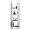 White Room Divider 4 Shelf Open Storage Bookshelf Display Rack